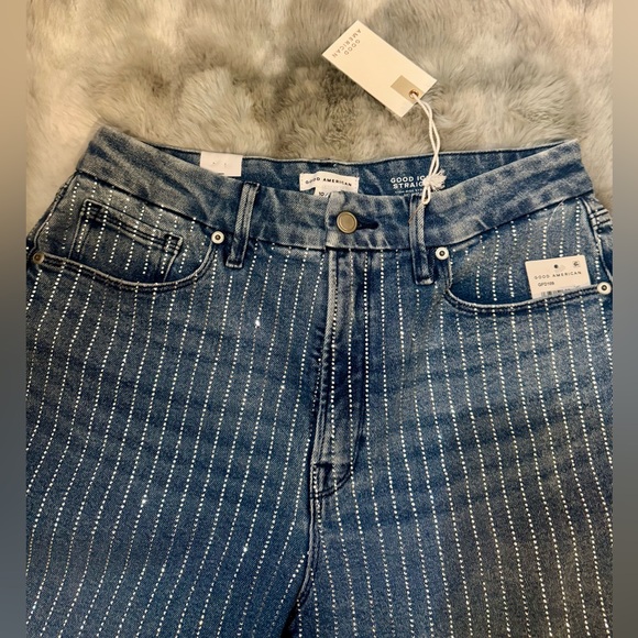 Good American Rhinestone Jeans - Picture 2 of 4